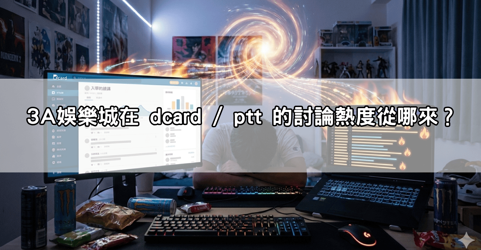 3A娛樂城在 dcard / ptt 的討論熱度從哪來?
